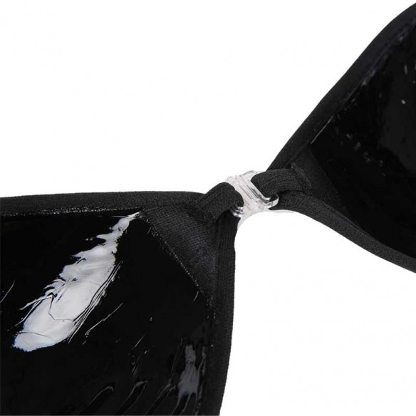 Mae - Luxury Black Stick On Backless Bra