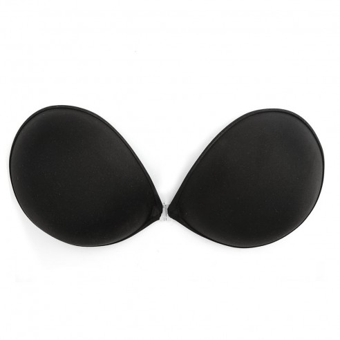 Mae - Luxury Black Stick On Backless Bra