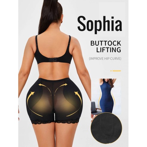 GGQQ Women's Padded Butt Lifter Hip Enhancer Panties Silicone Shapewear  Underwear : Amazon.com.be: Fashion