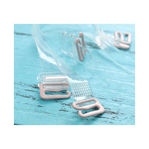 Allegra - Clear Strap Luxury Backless...