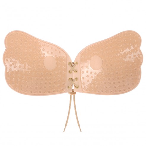 Allegra - Clear Strap Luxury Backless...
